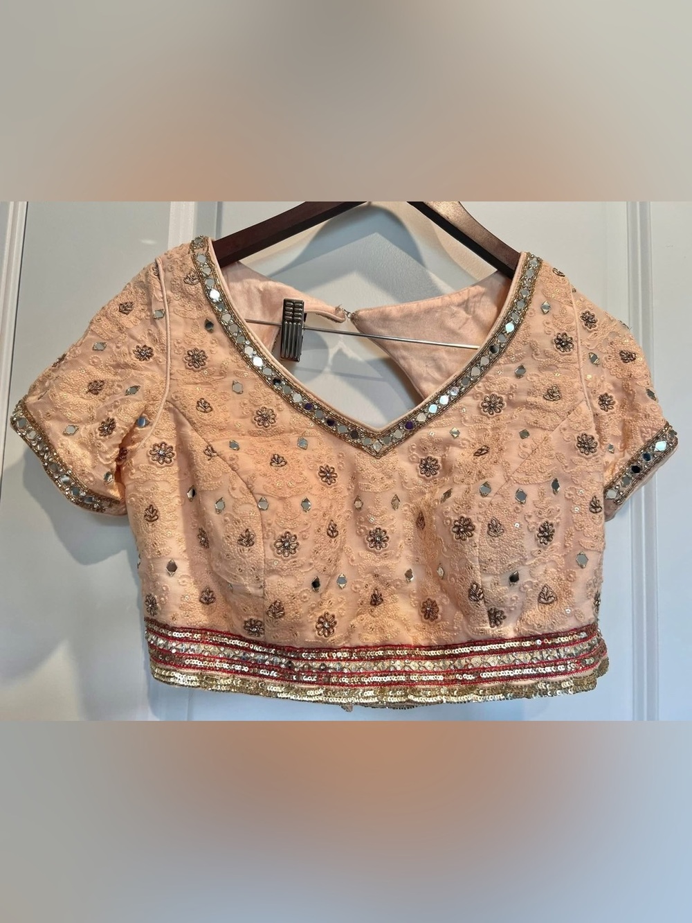 Pink/Peach Lehenga